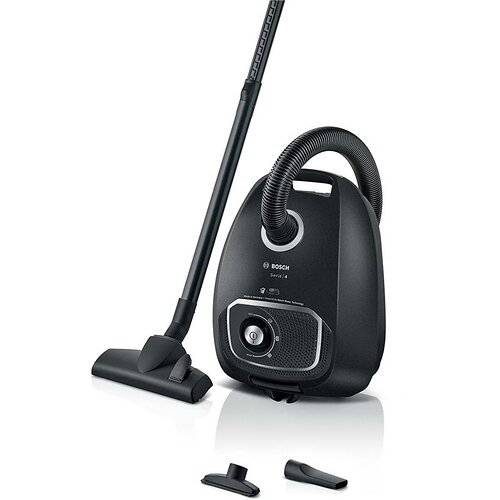 Пилосос Bosch мішковий, 600Вт, 4 л, НЕРА, чорний