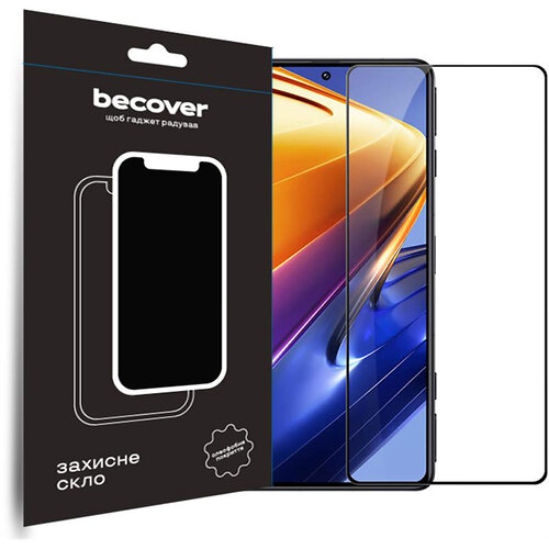 Защитное стекло BeCover для Tecno Spark 20 (KJ5n) Black (710626)