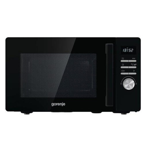 Мікрохвильова піч Gorenje, 23л, електр. керув., 800Вт, гриль, дисплей, чорний