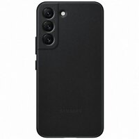 Чехол-накладка Samsung Leather Cover для Samsung Galaxy S22 SM-S901 Black (EF-VS901LBEGRU)