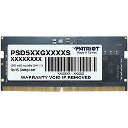 Модуль пам`яті SO-DIMM 16GB/5600 DDR5 Patriot Signature Line (PSD516G560081S)
