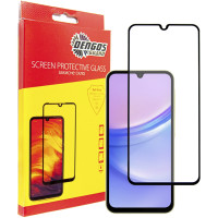 Защитное стекло Dengos для Samsung Galaxy A25 SM-A256 Black Full Glue (TGFG-336)