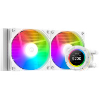 Система водяного охлаждения ID-Cooling Space LCD SL240 XE White
