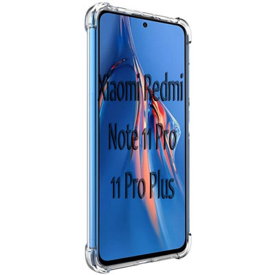 Чехол-накладка BeCover Anti-Shock для Xiaomi Redmi Note 11 Pro\/11 Pro Plus Clear (707508)