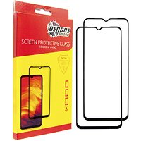 Захисне скло Dengos для Samsung Galaxy A25 5G SM-A256 Black Full Glue (DG-TG2P-12) 2шт