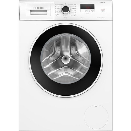 Пральна машина Bosch фронтальна, 8кг, 1200, A, 59см, дисплей, білий