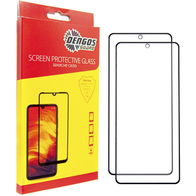 Захисне скло Dengos для Xiaomi Redmi Note 11/11s Black Full Glue (DG-TG2P-44)