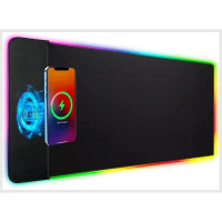 Коврик для мыши с беспроводной зарядкой Choetech (T543-F) RGB Illuminated 15W Wireless Charging Mouse Pad Коврик для мыши с беспроводной зарядкой Choetech (T543-F) RGB Illuminated 15W Wireless Charging Mouse Pad