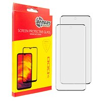 Защитное стекло Dengos для Xiaomi Redmi Note 14 Pro Black Full Glue (DG-TG2P-64) 2шт