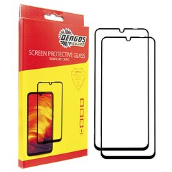 Захисне скло Dengos для Samsung Galaxy A16 SM-A165 Black Full Glue (DG-TG2P-61) 2шт