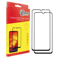 Защитное стекло Dengos для Samsung Galaxy A16 SM-A165 Black Full Glue (DG-TG2P-61) 2шт