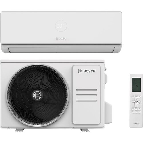 Кондиціонер Bosch Climate 4000i 35м2 інвертор 12000BTU 3.5кВт A++/A++ -21°С Wi-Fi-ready R32 білий