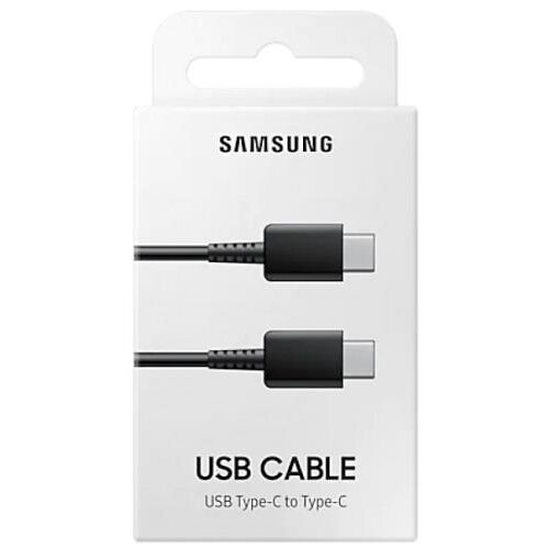 Кабель Samsung USB-C > USB-C заряджання/синхронізації 60Вт PD, 1м, чорний