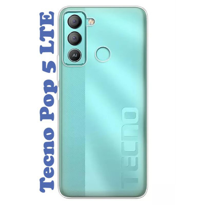 Чехол-накладка BeCover для Tecno Pop 5 LTE (BD4i) Transparancy (707627)