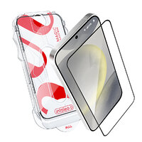 Защитное стекло Intaleo с аппликатором Intaleo MagicBox для Samsung Galaxy S24+ SM-S926 Black (4820266742881)