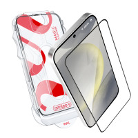 Защитное стекло Intaleo с аппликатором Intaleo MagicBox для Samsung Galaxy S24+ SM-S926 Black (4820266742881)