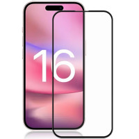 Защитное стекло BeCover для Apple iPhone 16 Black (712122)