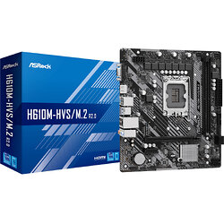 Материнская плата ASRock H610M-HVS/M.2 R2.0 Socket 1700