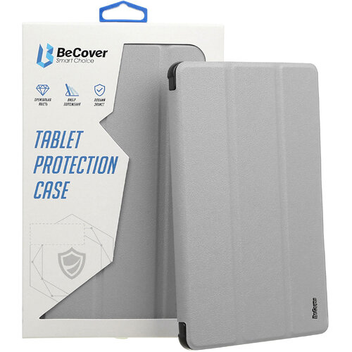 Чохол-книжка BeCover Soft Edge TPU для Xiaomi Redmi Pad SE 8.7 Gray (712568)