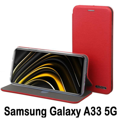 Чехол-книжка BeCover Exclusive для Samsung Galaxy A33 5G SM-A336 Burgundy Red (707933)