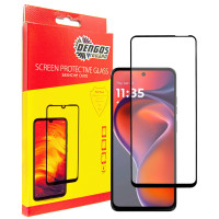 Защитное стекло Dengos для Motorola G15/G15 Power Black Full Glue (TGFG-397) Защитное стекло Dengos для Motorola G15/G15 Power Black Full Glue (TGFG-397)