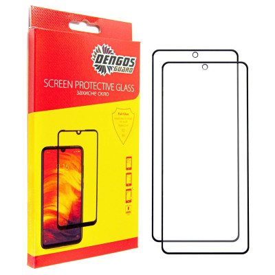 Защитное стекло Dengos для Motorola G05 Black Full Glue (DG-TG2P-74) 2шт Защитное стекло Dengos для Motorola G05 Black Full Glue (DG-TG2P-74) 2шт