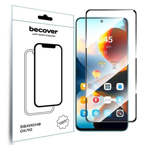 Защитное стекло BeCover для Infinix Hot 50 Pro (X6881) Black (712488)