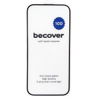 Захисне скло BeCover для Apple iPhone 16 10D Black (712321)