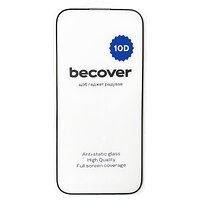 Захисне скло BeCover для Apple iPhone 16 Pro 10D Black (712323)