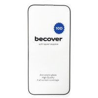 Защитное стекло BeCover для Apple iPhone 16 Pro Max 10D Black (712324)