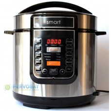 Мультиварка-скороварка SMART P68SS (1000Вт., 6л., 45 функций, нерж.) Мультиварка-скороварка SMART P68SS (1000Вт., 6л., 45 функций, нерж.)