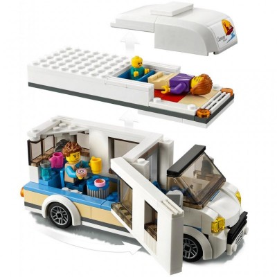 Конструктор LEGO City Great Vehicles Каникулы в доме на колесах 190 деталей (60283)