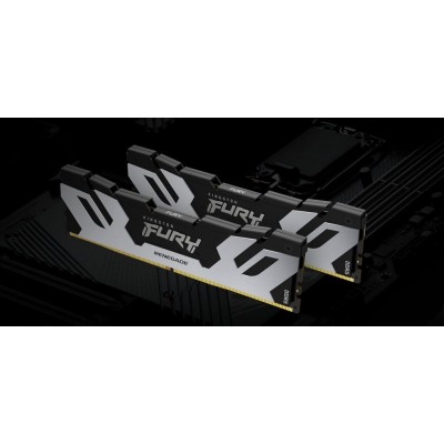Пам'ять ПК Kingston DDR5 16GB 6800 FURY Renegade  XMP Срібний