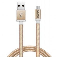 Дата кабель USB 2.0 – Micro USB 1.0m Golden ADATA (AMUCAL-100CMK-CGD) Дата кабель USB 2.0 – Micro USB 1.0m Golden ADATA (AMUCAL-100CMK-CGD)