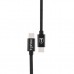 Дата кабель USB Type-C to Type-C 1.0m Speed T-CC811 Black T-PHOX (T-CC811 Black)