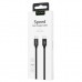 Дата кабель USB Type-C to Type-C 1.0m Speed T-CC811 Black T-PHOX (T-CC811 Black)