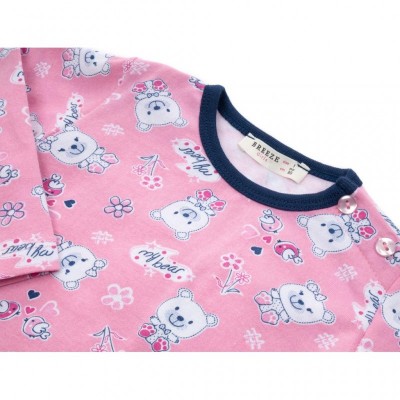 Піжама Breeze з ведмедиком (8382-80G-pink)