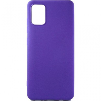 Чохол до моб. телефона DENGOS Carbon Samsung Galaxy A51, violet (DG-TPU-CRBN-51) (DG-TPU-CRBN-51)