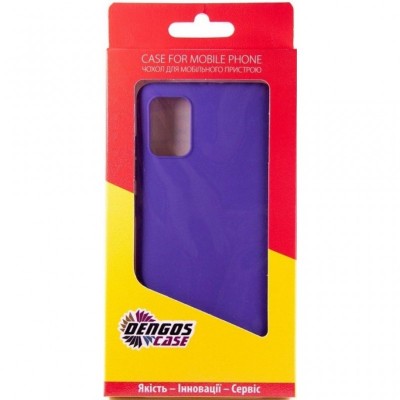 Чохол до моб. телефона DENGOS Carbon Samsung Galaxy A51, violet (DG-TPU-CRBN-51) (DG-TPU-CRBN-51)