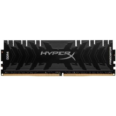 Модуль пам'яті для комп'ютера DDR4 16GB (2x8GB) 3200 MHz HyperX Predator Black Kingston Fury (ex.HyperX) (HX432C16PB3K2/16)