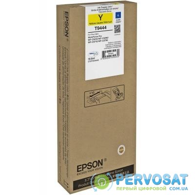 Картридж EPSON WF Pro WF-C5290/C5790 Yellow L, 3K (C13T944440)