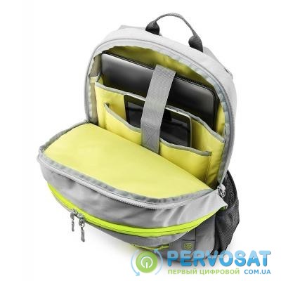 Рюкзак для ноутбука HP 15.6" Active Grey/Yelow (1LU23AA)