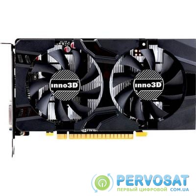 Видеокарта INNO3D GeForce GTX1050 Ti 4096Mb HerculeZ Twin X2 (N105T-1DDV-M5CM)