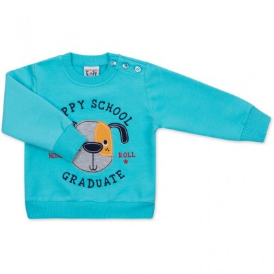 Набір дитячого одягу E&H із собачкою "PUPPY SCHOOL" (8653-86B-blue)
