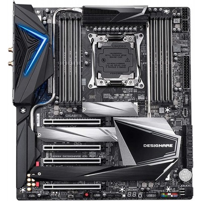 Материнская плата GIGABYTE X299X DESIGNARE 10G s2066 X299 8DDR4 M.2 2xDP 10GbE LAN 802.11ax+BT5 2xThunderbolt SPDIF ATX