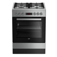 Плита електрична Beko FSE67310GX - склокераміка/60х60 см/дисплей/66л/6 програм/нерж. сталь Плита електрична Beko FSE67310GX - склокераміка/60х60 см/дисплей/66л/6 програм/нерж. сталь