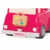 Игровой набор Li'l Woodzeez Розовая машина с чемоданом (WZ6547Z)