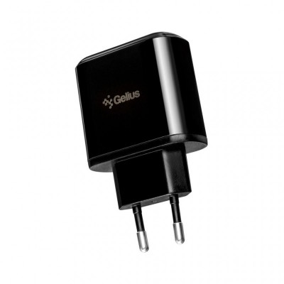 Зарядний пристрій Gelius Pro Zion QC3.0 PD2.0 18W with LCD GP-HC010 1USB(3А) + 1USB T (00000082306)