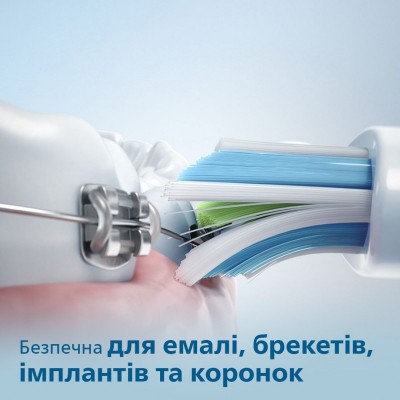 Насадка для електричної зубної щітки PHILIPS ProResults HX6014/07