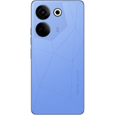 Смартфон TECNO Camon 20 Pro (CK7n) 6.67" 8/256GB, 2SIM, 5000mAh, Serenity Blue